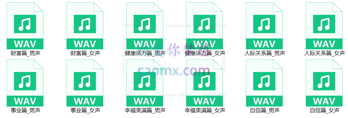 正能量梦想成真潜意识录音CD全套无损音质 增加财富能量音乐疗法