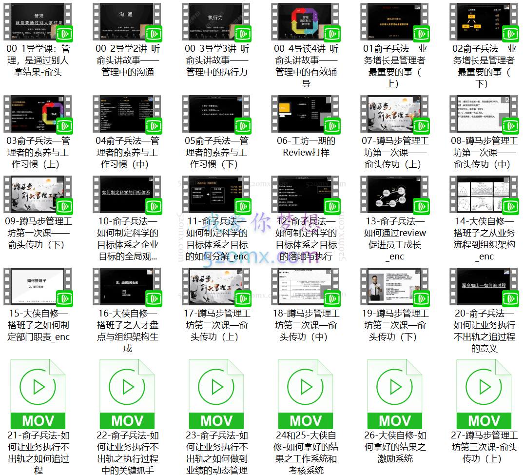 蹲马步管理工坊【完结】