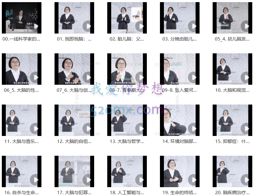 包爱民教授:脑科学新知20讲