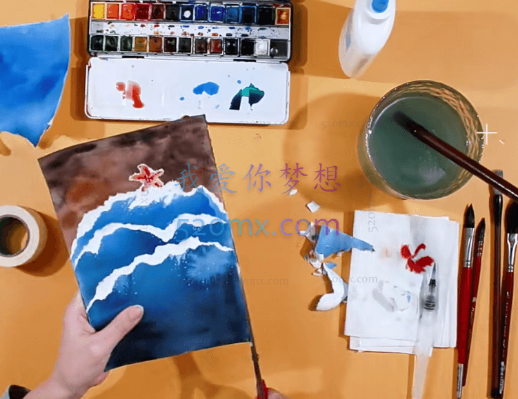 明星选的亲子美术课(双语)