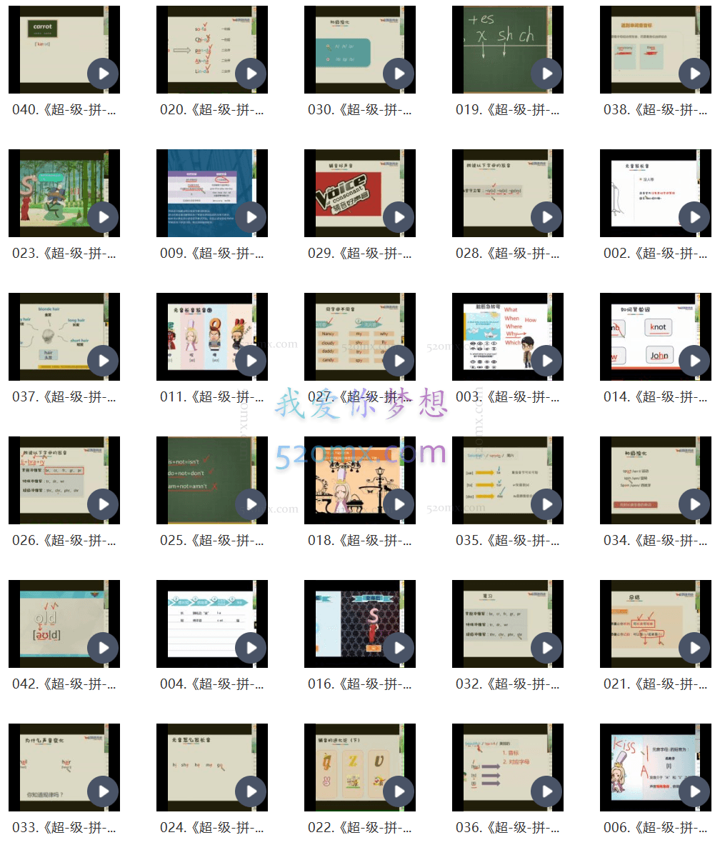 Sam老师超级拼读新版，44个小时秒杀所有英语单词