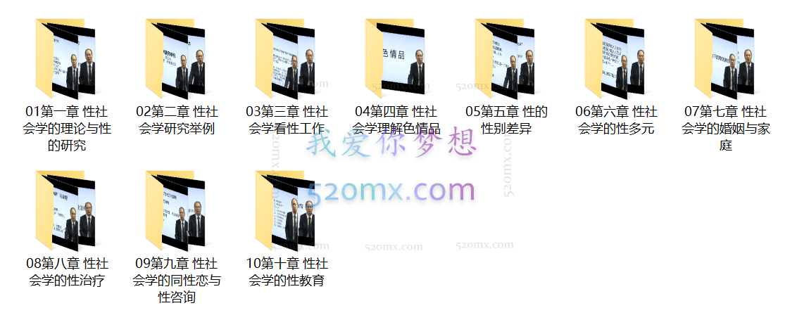 方刚:性社会学 网络课程10讲