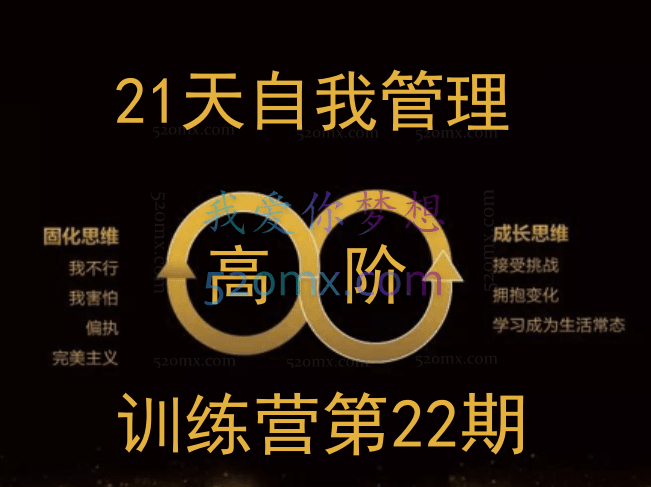 奥姐的销售进化岛：21天自我管理【高阶】训练营第22期