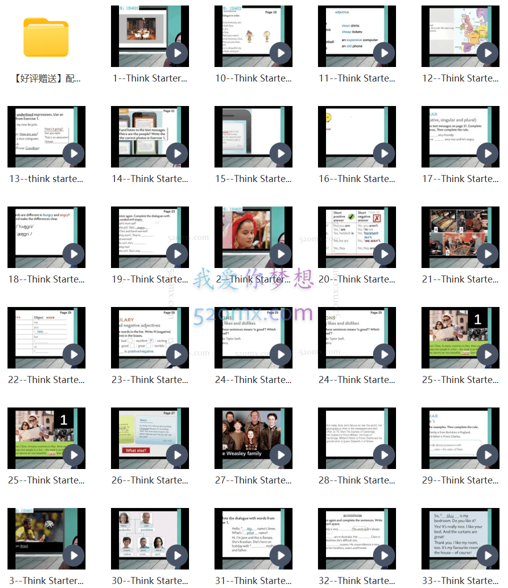娃姐课程2号： Think Starter A1级别综合主体性正课