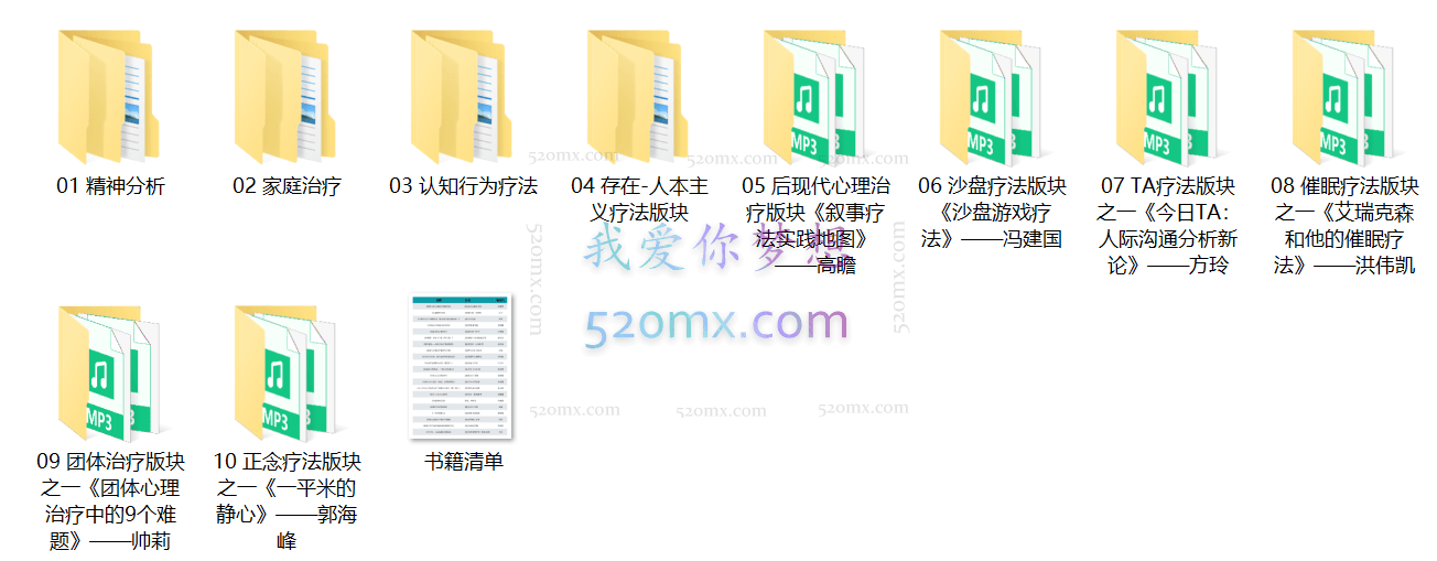 21本心理咨询入门必读经典好书