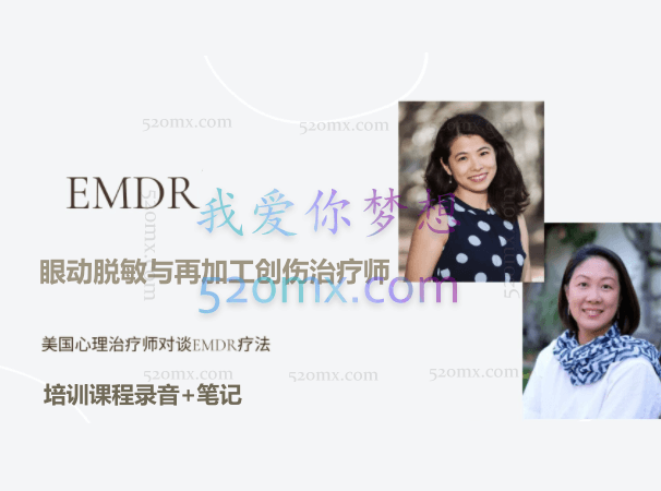 EMDR：眼动脱敏与再加工创伤治疗师培训课程录音+笔记