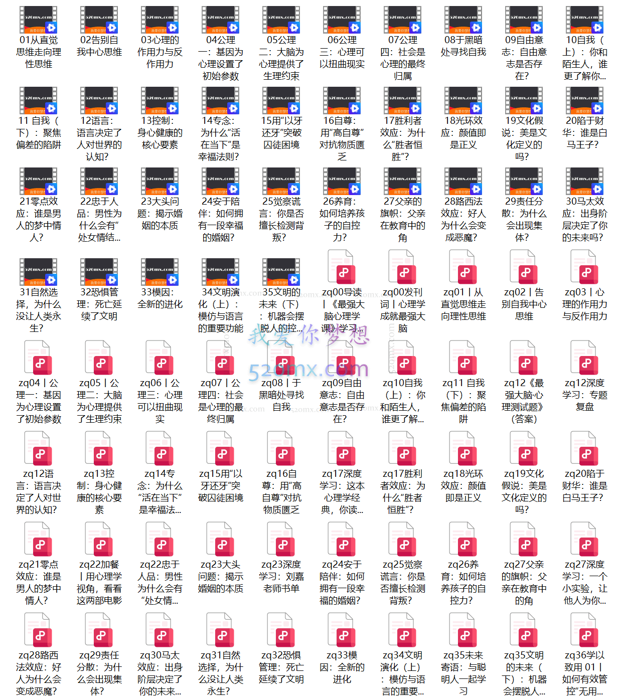 刘嘉:最强大脑心理学基础30讲