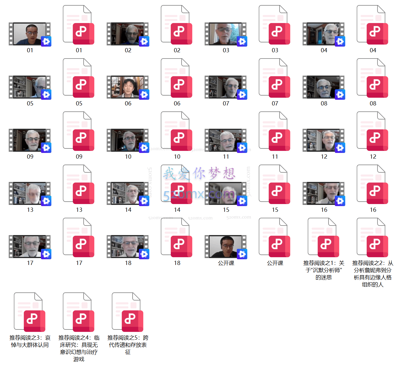 Vamik大师精神分析核心概念与临床技术18讲