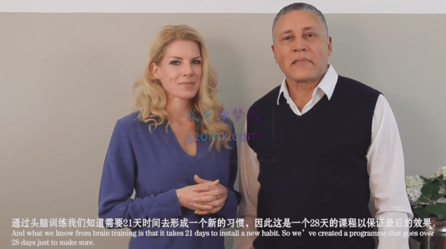 马丁:纳意识习惯心智调频课程12个月训练蜕变