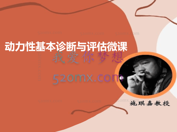 施琪嘉:动力性基本诊断与评估微课录音+整理笔记