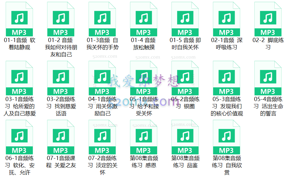 Germer 自我关怀的力量视频伤痛疗愈心理健康冥想静观自我关怀课程