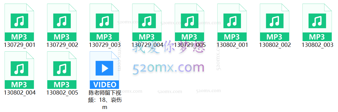 陈福国:行为治疗录音