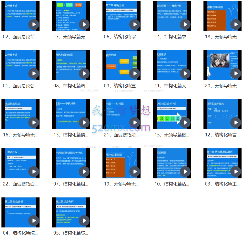 何适-公务员面试全攻略