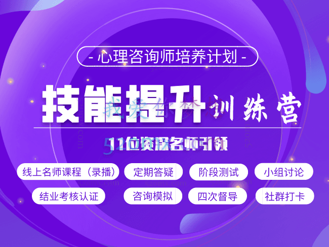 心理咨询师-技能提升训练营