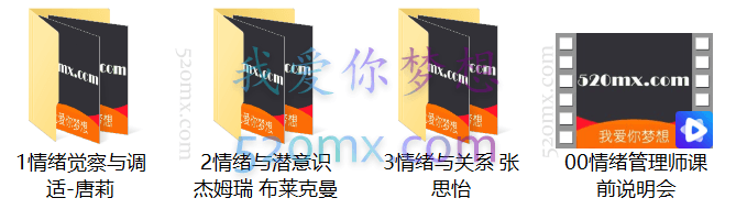 中加国际情绪管理师培训录音+课件资料