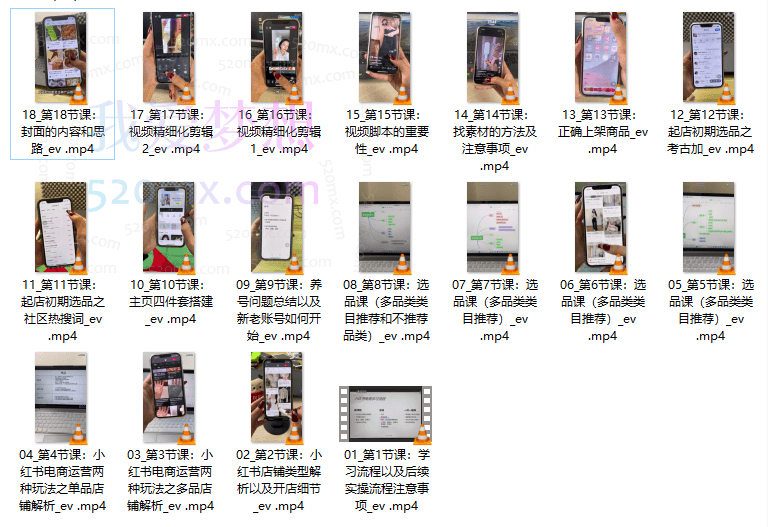 潮汕蔡总·小红书电商运营课，从开小红薯到运营