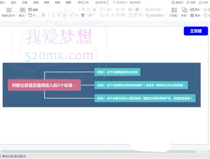 王双雄《11个社群引流秘诀》